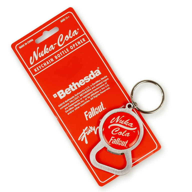 New Fallout Lootgaming T-51 Helmet Bottle Opener Keychain Magnet In Package