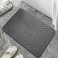 thumbnail image 4 of Diatomite Bath Mat Non-Slip Water Absorbent Fast Drying Rubber Floor Mat for Bathroom Kitchen Toilet, 4 of 6