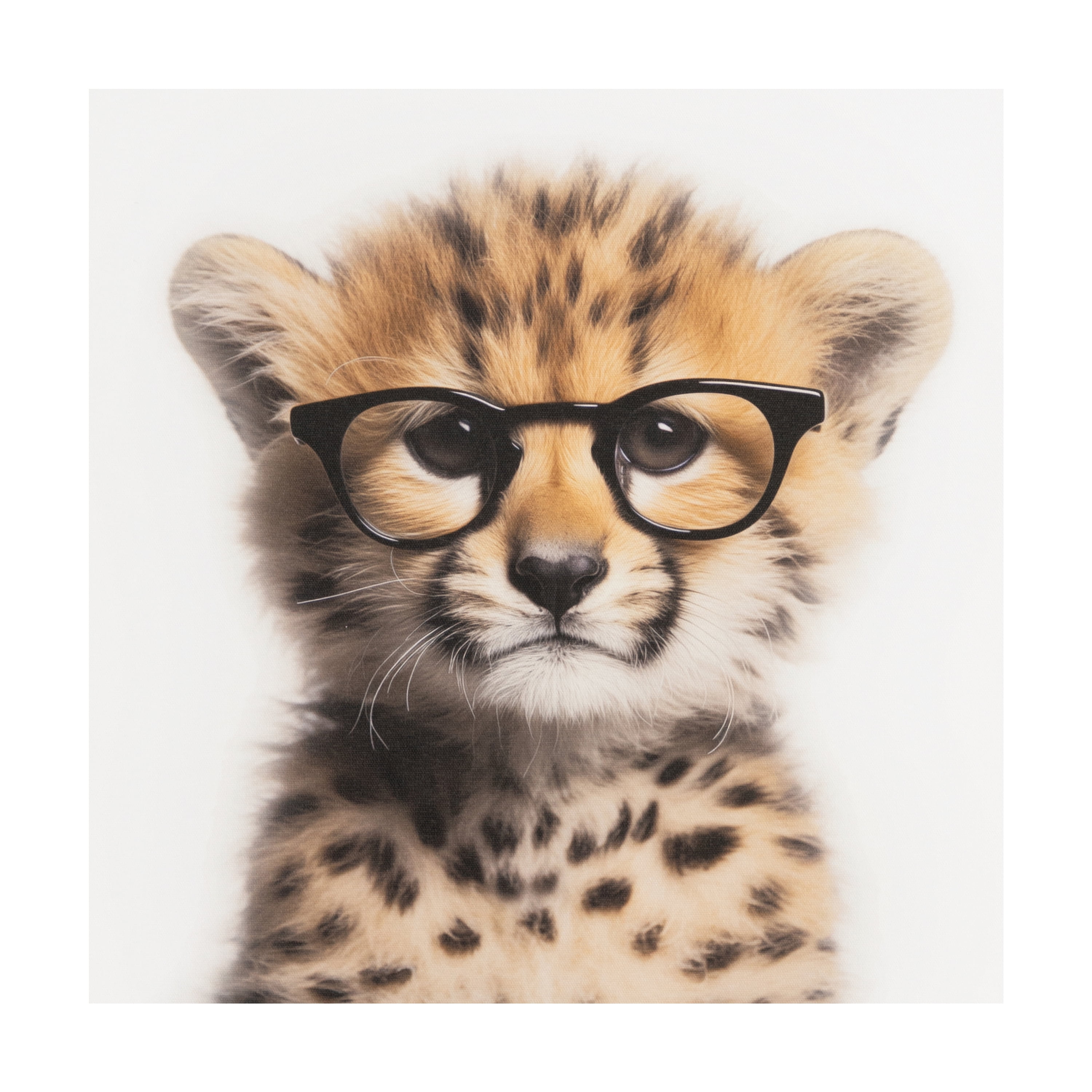 DesignOvation Baby Cheetah with Glasses 16