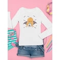 thumbnail image 3 of Cute Baby Chicken Y Ghost Long Sleeve Toddler -Image by Shutterstock,  5 Toddler, 3 of 4