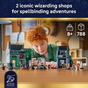 LEGO Harry Potter Knockturn Alley Wizarding Shops - Building Toy for Boys & Girls, Ages 8+ Harry Potter Gift - Includes 8 Minifigures - Kids Bedroom, Desk or Bookshelf Decor - 76471