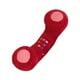 thumbnail image 1 of Almohada con forma de teléfono, juguete de peluche para fiestas, cómoda decoración para el hogar, bonitos regalos suaves, adorno rojo para Navidad, sa, 1 of 9
