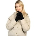thumbnail image 4 of Women's Winter Warm Touch Screen Gloves Womens Thermal Cable Knit Wool Fleece Lined Glove for Cold Weather, 4 of 7
