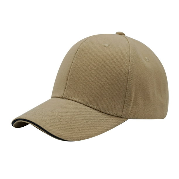 Gorra de béisbol unisex de verano, informal y con protección solar - Ajustable, algodón, talla única