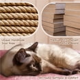 thumbnail image 6 of Yaheetech 33.5" Double Condo Plush Cat Tree with Scratching Posts, Pink, 6 of 7