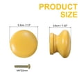 thumbnail image 2 of 6 PackDrawer Knobs, Round Dresser Pulls, Decorative Drawer Knobs with Screw, Yellow, 2 of 6