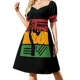 thumbnail image 2 of Camiseta del Mes de la Historia Afroamericana - K367 Vestido sin mangas Vestido femenino Vestidos elegantes para mujer en oferta Vestidos de verano Vestido de mujer, 2 of 7