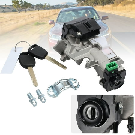 Skylark Ignition Switch Lock ESYNIC Ignition Switch Cylinder Lock Auto Trans 2 Keys For Honda Accord Civic 2003-2005 ()
