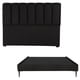 thumbnail image 1 of Recámara Queen Size Kami Negro con Cabecera + Base Cama Slim, 1 of 8