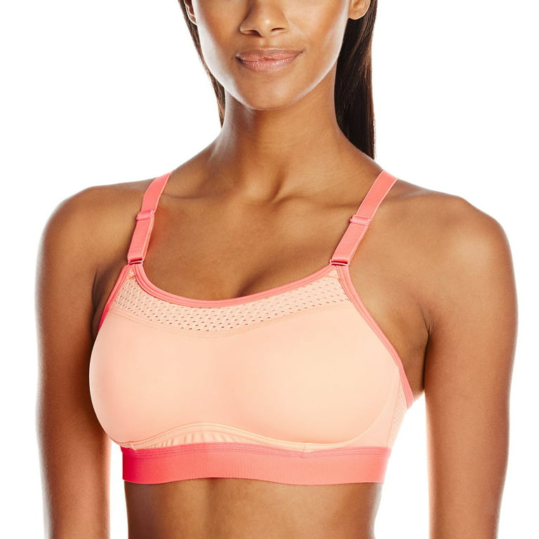 Champion Womens The Show-Off Sports Bra, XL, Washed Melon