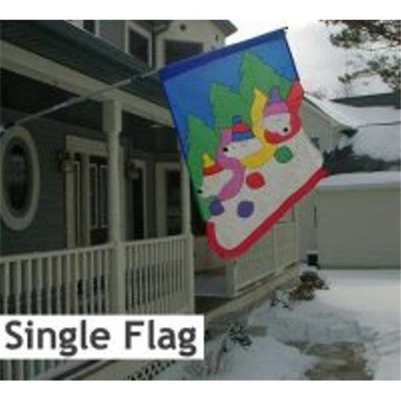 Flagpole To Go FP-09 9 ft. Portable Telescoping Flag Pole