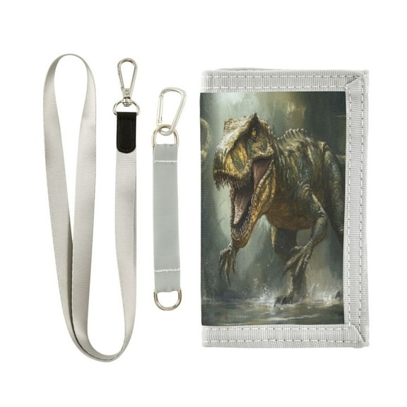 Cloth Purse Boys' Novelty Wallets Girls' Novelty Wallets Men's Wallets Women's Wallets Card Wallet Cash Wallet Student ID Bag Coin Wallet Super Cool Dinosaur