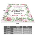 thumbnail image 2 of Gresahom Gifts for Grandma Blanket, Best Grandma Gifts, Grandma Birthday Gifts from Grandchildren, Gifts for Grandmother, Grandma Blanket for Birthday Mothers Gifts Day, Blanket(30"x40"), 2 of 7