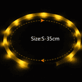 thumbnail image 2 of Collar de perro LED, lámpara de collar de seguridad de TPU, adecuada para perros pequeños y medianos, 2 of 5