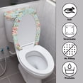 thumbnail image 4 of HELLHERO Dragonfly Rose Universal Toilet Lid Dust Cover Set with Soft, 4 of 8