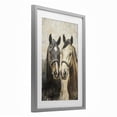 thumbnail image 2 of Stupell Industries Rustic Lodge Pair of Horses in Harmony Gray Framed Print Under Glass, 17 x 23, by Creative Studio, 2 of 8
