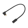 thumbnail image 1 of Cable De Carga Tipo C, Transmisión Rápida Multifunción Tipo C Macho A Hembra Línea De Datos USB3.1 Especificación Para Interfaces De Salida Audiovisual, 1 of 7