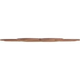 thumbnail image 3 of 18"OD x 6 1/8"ID x 3/8"T Cohen Wood Fretwork Pierced Ceiling Medallion, Walnut, 3 of 3