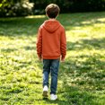 thumbnail image 7 of JAJAHO Cargo Hoodies For Kids Boys Quarter Zip Long Sleeve Hooded Sweatshirts With Zipper Pockets 5-16Y, 7 of 7