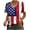 Red-2, variant on VerPetridure Patriotic Shirts for Women American Flag Shirt 4th of July Short Sleeve V-Neck Graphic Tee USA Star Stripes Tops