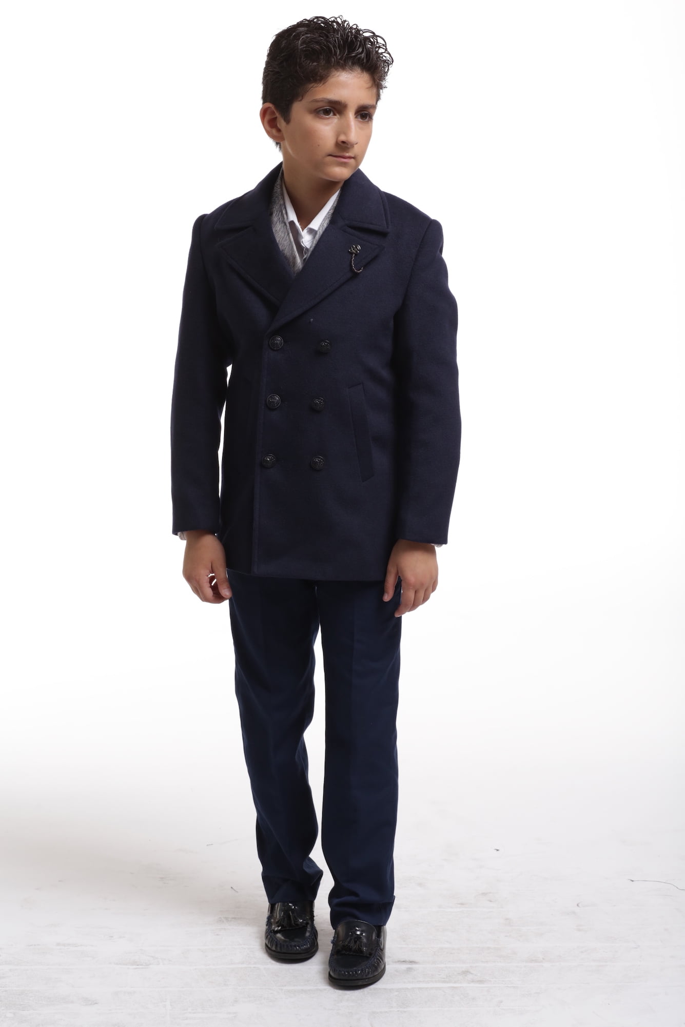 Boys navy peacoat Clearance