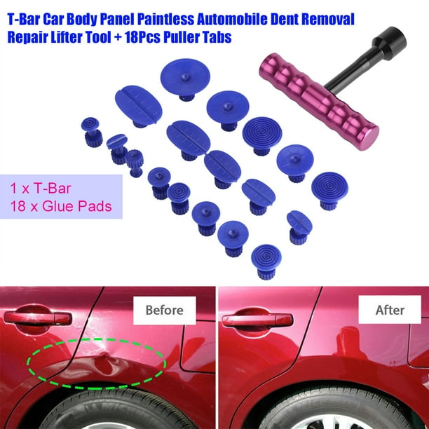 Qiilu T Bar Car Body Panel Paintless Automobile Dent Removal