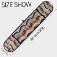thumbnail image 3 of Dailycode Double Sided Oven Mitt with Loop Heat Resistant Kitchen Long Potholders 7" x 35" Abstract Wave, 3 of 6