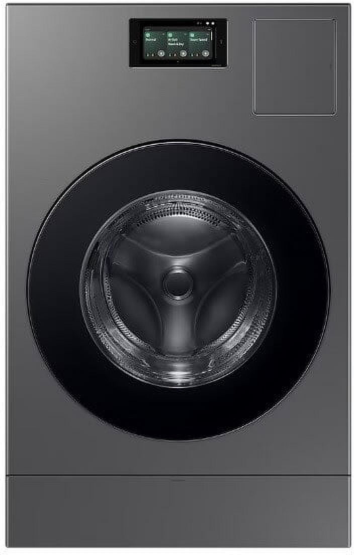 27 Inch Smart Front Load Washer/Dryer Combo with Ventless Heat Pump, 5.3 cu ft Capacity, Opti Wash