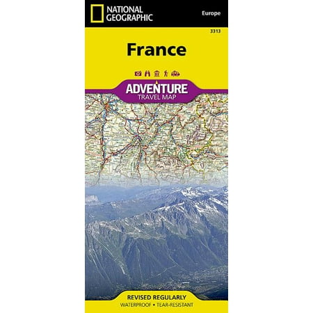 Adventure map: france - folded map: 9781566956048