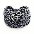 thumbnail image 4 of Cheetah Headbands for Women Short Hair Non Slip Elastic Sweat Hairbands Leopard Print Soft Fabric Hair Bands Workout Yoga Running Sport Thin Hair Wrap for Girls, 4 of 6