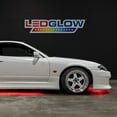 thumbnail image 4 of LEDGlow 4pc Red Flexible LED Slimline Car Underbody Underglow Lighting Kit, 4 of 9