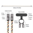 thumbnail image 3 of PD240W USB Type C Cable with Convenient Lanyard, Fast Speed Charging Cable for Connectivitys, 3 of 8