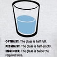 thumbnail image 3 of CafePress - Optimist/Pessimist/Engineer Light T Shirt - Men's Classic Graphic T-Shirt, 3 of 4