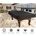 thumbnail image 4 of Waterproof Pool Table Cover Oxford Cloth With PVC Coating Waterproof And Silver Coated For Outdoor  Table Cover Drawstring Design Lightweight Black, 4 of 6