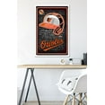thumbnail image 6 of MLB Baltimore Orioles - Neon Helmet 23 Wall Poster, 22.375" x 34" Framed, 6 of 10