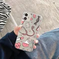 thumbnail image 3 of Funda de teléfono de enfermera médica, medicina, salud, corazón, iPhone 13, 12, 11, 14, 15 Pro, XS, MAX Plus, Mini, X, Doctor, enfermería, transparente, 3 of 5