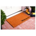thumbnail image 2 of Collins Orange Pastel Welcome Doormat, 17" x 29", 2 of 5