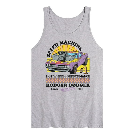 Hot Wheels - Rodger Dodger 70S Hot Wheel - Men's Jersey Tank