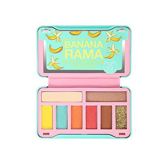 BYS Bananarama On-the-Go Eyeshadow Palette - 8 Highly Pigment Matte & Shimmer Finish Eye Makeup Shades