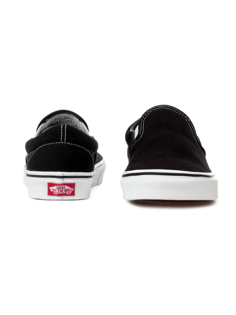 Authentic Vans Classic Slip-on Black/White Men Casual  display picture 3