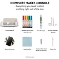 thumbnail image 3 of Cricut Maker 4 Cutting Machine + Tools & Rainbow Smart Vinyl Bundle - Versatile DIY Cutter, 3 of 8