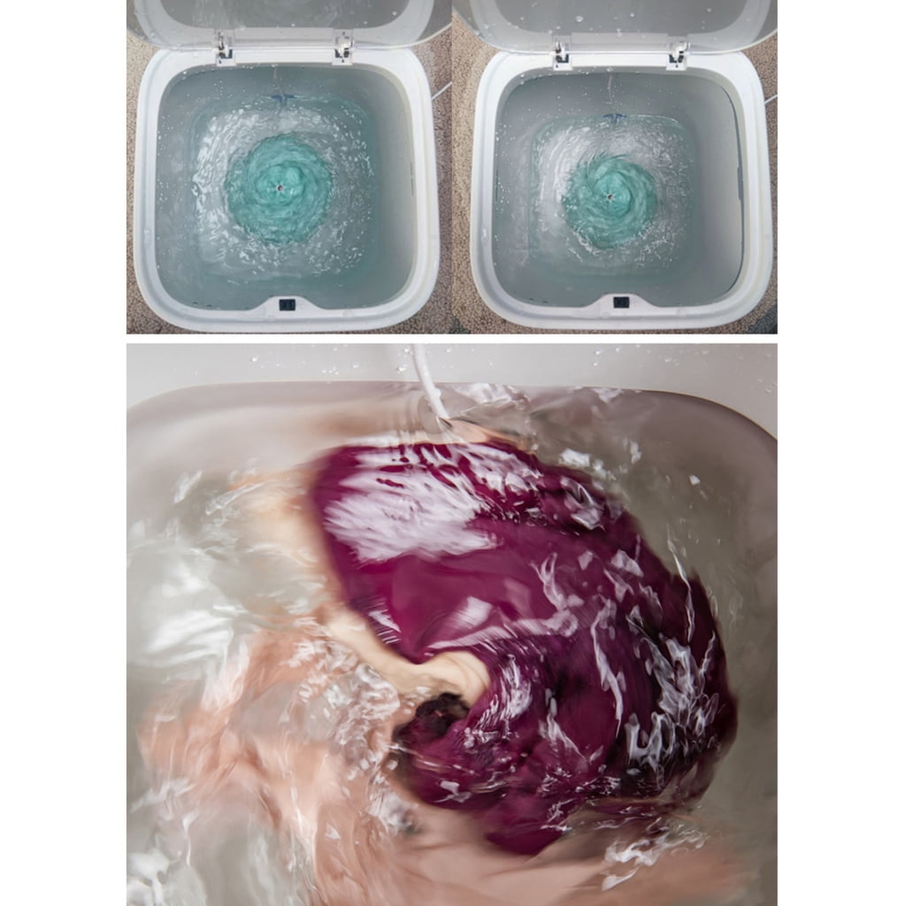 Portable 10L USB Powered Tabletop Washing Machine for Home Travel Camping