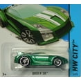thumbnail image 3 of Hot Wheels 2014 City Speed Team Green Quick 'N Sik 32/250 Race Car, 3 of 3