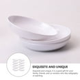 thumbnail image 5 of LEORX 10Pcs Set Paint Dish Tray for Calligraphy Practice in White Material, 5 of 7