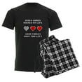 thumbnail image 6 of CafePress - Video Game Life Pajamas - Men's Dark Loose Fit Cotton Pajama Set, 6 of 7