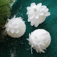 thumbnail image 4 of Christmas Ball Ornaments White Shatterproof Clear Large Plastic Christmas Tree Decoration, Delicate Hanging Ornaments for Xmas Party, Wedding, Holiday and Home Decor(80mm/3.14"),1Pcs, 4 of 9