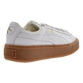 thumbnail image 3 of PUMA 364040-01 : Women's Basket Platform Core Sneaker Puma White (7 B(M) US), 3 of 6