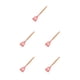 thumbnail image 3 of Toystoory Kitchen Turner Hanging Long Wood Handle Household Mixing Serving Tasting Tools Spatula Food Baking Silicone Restaurant Type2, 3 of 6