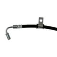 thumbnail image 2 of KarParts360 For Ford F-650/F-750 2009 10 11 12 2013 Brake Hydraulic Hose | Stamped Steel Bracket | Black | Male End 1 & Female End 2 Fitting Type | Replacement For 3870758C1, 3870758C2, 2 of 4