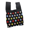 thumbnail image 3 of Knitted Shoulder Wrist Bag Female Underarm Bag for Holidays Gift Beach Party Black, 3 of 8